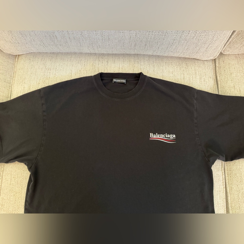 Balenciaga Black CampaignTee